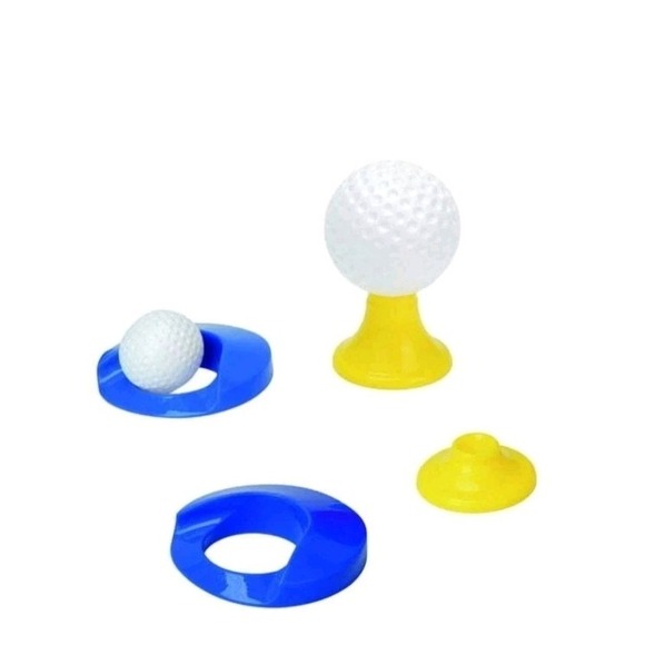 Jumbo Golf Caddy Set with Clubs and Balls, Outdoor Toy Sports Equipment, Ages 3+ - Picture 3 of 7